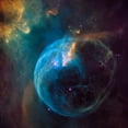 thumbnail image 2 of NASA 26x26 White Modern Wood Framed Museum Art Print Titled - Bubble Nebula (NGC 7635), 2 of 4