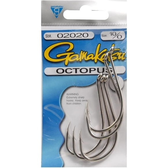 Gamakatsu 02020 Octopus Hooks