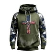 thumbnail image 3 of Men's Retro American 250th Hoodie USA 250th Anniversary Shirt Anniversary Flag Print Hoodie for Men, 3 of 3