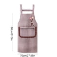 thumbnail image 3 of Waterproof Kitchen Apron for Cooking with Pockets - Oil Resistant Unisex Bib Apron, 3 of 6