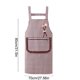 thumbnail image 3 of Delantal de cocina unisex impermeable y resistente al aceite con bolsillos, de poliéster antimanchas, para hombres y mujeres, con soporte ajustable para el cuello, ideal para el hogar, la cocina o, 3 of 6