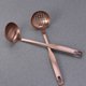 thumbnail image 5 of EeaseMX Juego de 2 utensilios de cocina de acero inoxidable, antiadherentes y resistentes al calor, con filtro y colador (oro rosa)., 5 of 7