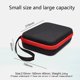thumbnail image 3 of Bolsa de almacenamiento, bolso de mano, estuche rígido de viaje duradero para smartphone, estabilizador de cardán de mano DJI Osmo 5, accesorios. rojo, 3 of 9