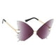thumbnail image 2 of Gafas de sol Baoblaze sin montura UV400 Lente de Mariposa Gris degradado grandes con forma de ojo de gato, 2 of 8