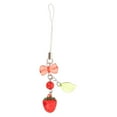 thumbnail image 5 of IBASETOY Easy to Use Acrylic Strawberry Phone Charm Decorative Lanyard for Phone and Bag, 5 of 8