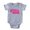 Heather Grey, variant on CafePress - Nebraska - Cute Infant Baby Football Bodysuit