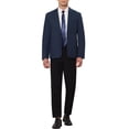 thumbnail image 2 of BLAZER DE HOMBRE INSPIRE CHIC De Un Botón Con Solapa Con Muesca Y Bolsillo De Pecho Frontal 2XL Azul Oscuro, 2 of 5