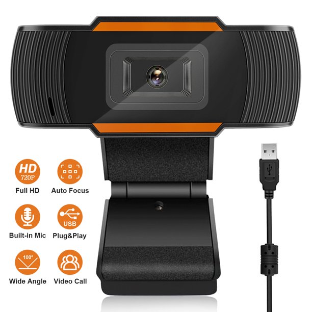 HD Autofocus cam Video Calling Recording 720P Camera for Laptop