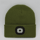 thumbnail image 3 of Gorro de punto con luz y botón de batería, gorro de punto con luz LED, gorro de punto luminoso con luz LED, 3 of 4
