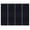Black, variant on Pack of 12 Square Soundproof Wall Panels Acoustics Tiles Polyester Fiber Texture Sound Absorbing Panels for Studios
