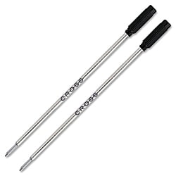 Cross Ink Refills - Cross® Ballpoint Pen Refills, Fine Point, 0.8 mm, Black Ink, Pack Of 2