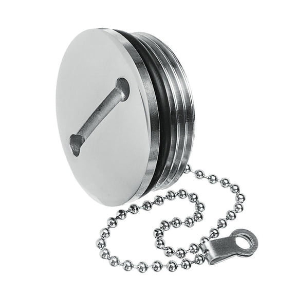 1.5inch 2inch Deck Fuels Filler, Steel Marine GasCaps with Keyless Caps for YachtCaravans Truck Fuels Tanks