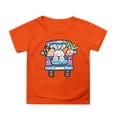 thumbnail image 1 of TZEWGL Tees For Child Cartoon Printed Round Neck Short Petal Sleeved Clothing For Infnants size 8-9T, 1 of 4