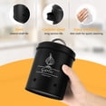thumbnail image 3 of HLONK 3 Pack Vegetable Storage Tins Metal Onion Garlic Potato Jars Set  Kitchen Canisters Vegetable Keeper Containers with Aerating Holes and Wooden Lid, 3 of 11