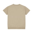 thumbnail image 4 of Boys V Neck Waffle Knited T Shirts Short Sleeve Summer Tees Kids Teen Loose Fit Soft Basic Youth Tops 4-14Y, 4 of 8