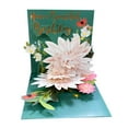 thumbnail image 5 of SDJMa Mother's Day Flower Greeting Card, 3D Water-Lily Line Card Wishing You A Beautiful Mother's Day Card, Mothers Day Gift for Mom Daughter Grandma, 5 of 9