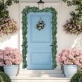 thumbnail image 5 of Summer Savings Clearance! Boovnll 6.5FT Greenery Garland, Artificial Garland Wreath Vines Green Spring Garland for Home, Farm, Fireplace, Table, Wall, Wedding Arch, Party Decor, Garland, 5 of 6