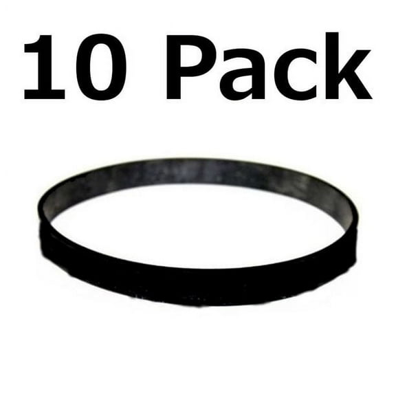 Replacement Part For Panasonic vacuum cleaner Style UB8 belts Fits MC-V5454, MC-V5454-02, MC-V5454-01, MC-V7312, MC-V7314, MC-V7314-01 Models (10 Belts) # PR-1010, 14829