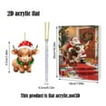 thumbnail image 2 of Countdown Sets Home Decorate 2025 Holiday Advent Calendar Collectible Cattle Commemorative Home, 2 of 5