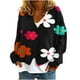 thumbnail image 1 of Puntoco Chaqueta De Punto Informal Con Botones Y Estampado De Otoño E Invierno Para Mujer, Abrigo De Felpa, 1 of 4