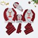 thumbnail image 3 of Conjunto de pijamas con patrón de ciervo para mujer, ropa de vacaciones de Navidad, pantalones de abrigo largo, pijamas para el hogar, ropa de otoño e invierno, 3 of 3