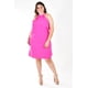 thumbnail image 1 of Vestido halter Roman Fashion / Tallas Extras, 0668 (Fiusha) fucsia 42, 1 of 6