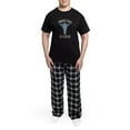thumbnail image 5 of CafePress - Proud Dad Of A Nurse Men's Dark Pajamas - Men's Dark Loose Fit Cotton Pajama Set, 5 of 7
