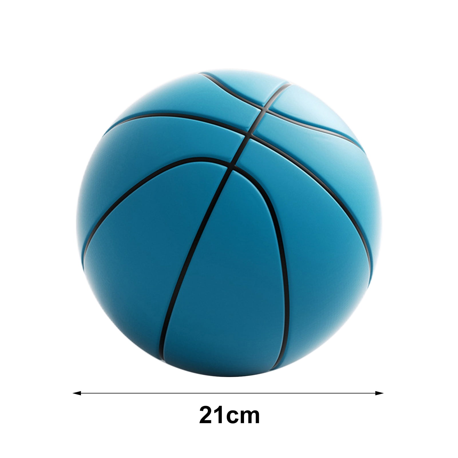 Naierhg Indoor Silent Basketball High Rebound Low Noise Dribbling Training High Density Foam Practice Sports Bouncy Ball s s Gift