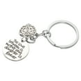 thumbnail image 3 of The Love between a mother and daughter is forever Key Chain Hollow Love Heart Pendant Keychain Key Ring for Mother's Day Gift, 3 of 8