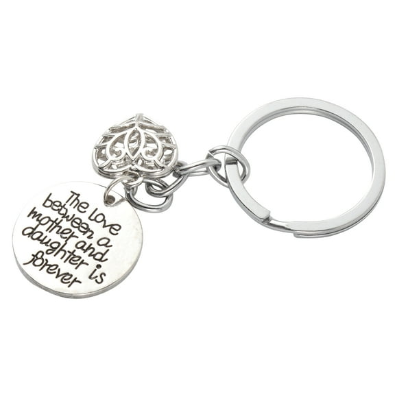 Sentimental Gift Mini Keychain Rings Mother Daughter
