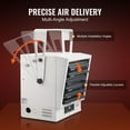 thumbnail image 2 of High-Efficiency 10000-Watt Workshop Heater with Remote, Overheat Protection, and 9-Hour Programmable Timer, 2 of 7