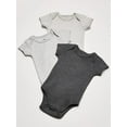 thumbnail image 2 of Hudson Baby Short Sleeve Bodysuits, 7-Pack, Newborn- 24 Months, 2 of 4
