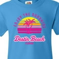 thumbnail image 4 of Inktastic Summer Enjoy the Sunshine Destin Beach Florida in Pink Youth T-Shirt, 4 of 5