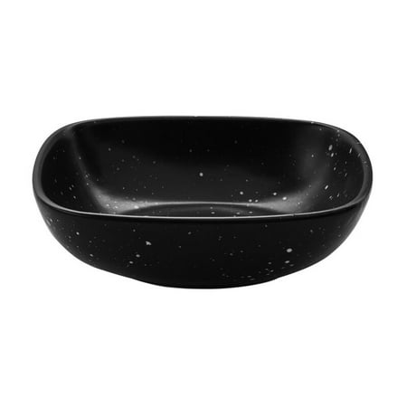 

PFaltzgraff Stella Set of 4.7 Inch Pasta Bowls Stoneware Black Square