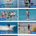 thumbnail image 2 of Kieccall Paddle Leash Ropes Kayak Accessories Elastic Reflective Straps Paddle Holder Ties for Outdoor Boating Kayaking Safety Gift, 2 of 5
