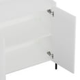 thumbnail image 6 of Abbey Accent Cabinet in White made from Engineered Wood, 6 of 13