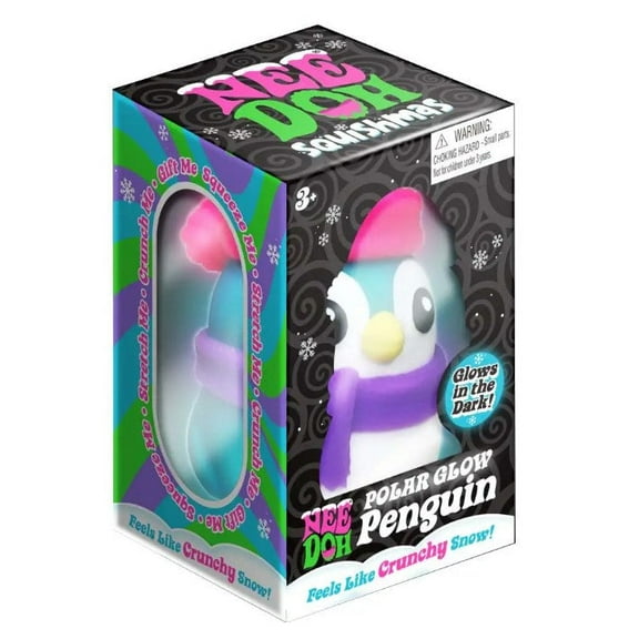 Nee Doh Polar Glow Penguin