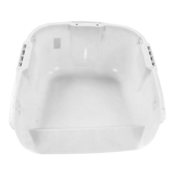 Heavy Duty Dustpan, Durable Plastic Large Capacity Dustpan with Double Handle, 17.3 X 15 X 7.1in Dust Pan, Lightweight Stackable Dustpan for Grain Drying, Crop Harvesting