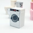 thumbnail image 6 of OUNONA Doll House Washing Machine Miniature Washer and Dryer 1 Set Doll House Laundry Room Accessory, 6 of 6