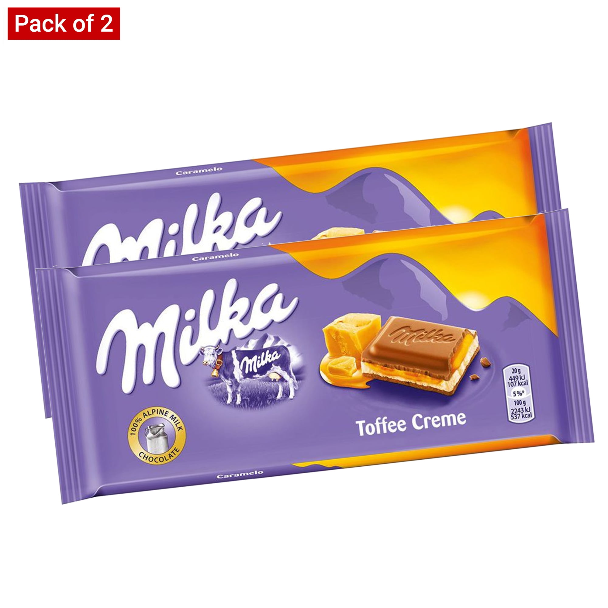 Milka Chocolate Toffee Cream 100g (Pack of 3) Walmart Canada