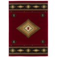 thumbnail image 1 of Oriental Weavers Hudson 10' x 13' Machine Woven Rug in Red, 1 of 1