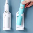 thumbnail image 4 of 2pcs Wall mounted Electric Toothbrush Holders ABS No Drill Bathroom Racks, 4 of 9