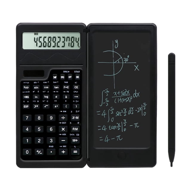 Calculadora científica LiveSunny Solar con bloc de notas de 10 dígitos