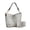Light Gray, variant on MKF Collection Wandy Hobo Handbag and matching Wallet