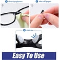 thumbnail image 6 of 10 Pairs Non-Slip Stick on Nose Pads, Adhesive Silicone Glasses Nose Pieces Pad for Eyeglass Sunglasses(Clear), 6 of 8