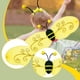 thumbnail image 4 of Disfraz de abeja con alas para niños, ideal para fiestas temáticas de presentaciones escénicas. y diadema, 4 of 6