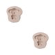 thumbnail image 2 of Cateissary Molde de silicona de animales de dibujos animados para boda, Bar, café, cocina, Mousse de Chocolate, molde para pastel, decoración Gris claro Tipo 2 2piezas, 2 of 6