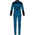 thumbnail image 4 of Guvpev Superhero Deluxe Zentai Halloween Costume - Stretch Spandex with Hidden Zippers - Superhero Bodysuit Jumpsuit Outfit for Halloween Cosplay & Stage Performance, 4 of 6