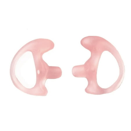 

Linyer 1 Pair Silicone Air Acoustic Coil Tube Earplug Left Right Solid Color Replacing Headset Earmold Earpieces Parts Accessories Large