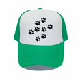 thumbnail image 1 of Spring Summer Dog Cat Paw Printed Hip Hop Hat Cute Animal Foot Mesh Trucker Hats Creature Pet Shop Gifts Paw Snapback Caps YP04956-60cm for adult Gao Jinjia LED, 1 of 2